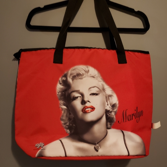 Marilyn Monroe Large Tote w/speakers Bag - Picture 4 of 12